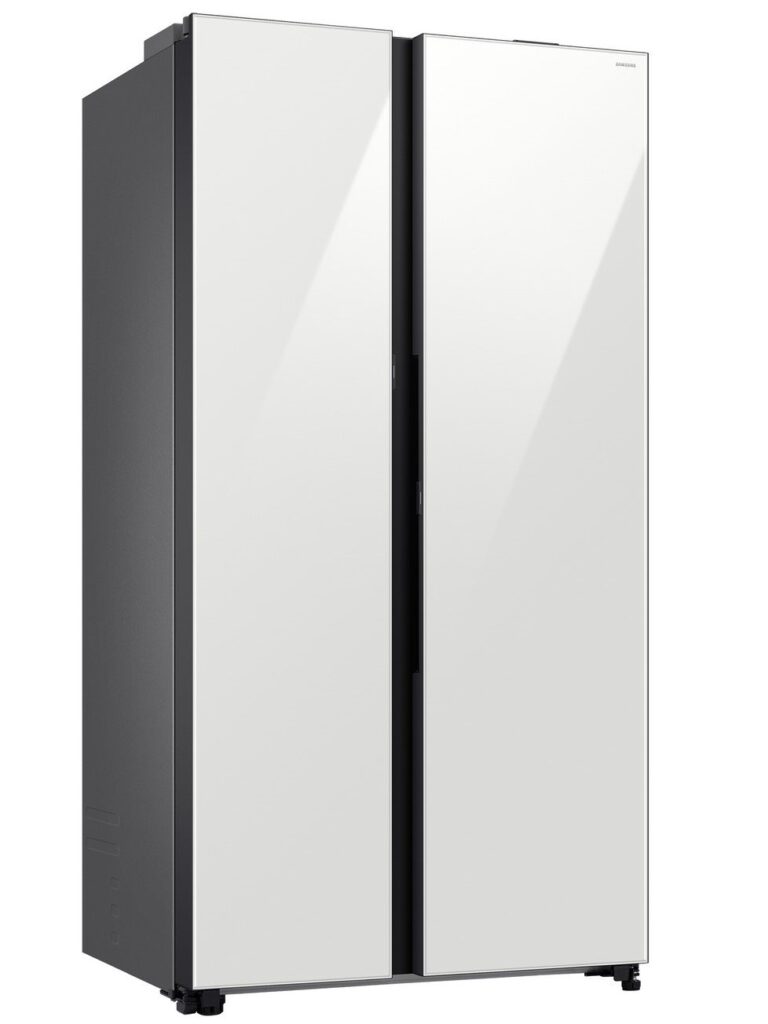 Холодильник Side by Side Samsung RS80F65M1WWR белый